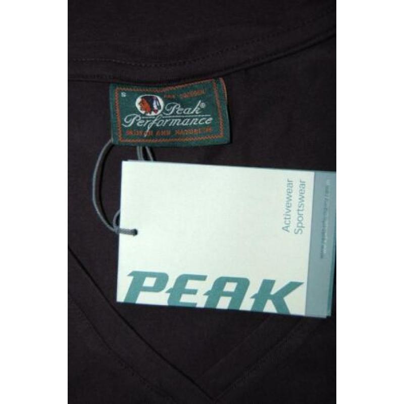 NIEUW PEAK PERFORMANCE topje, longsleeve, zwart, Mt. S