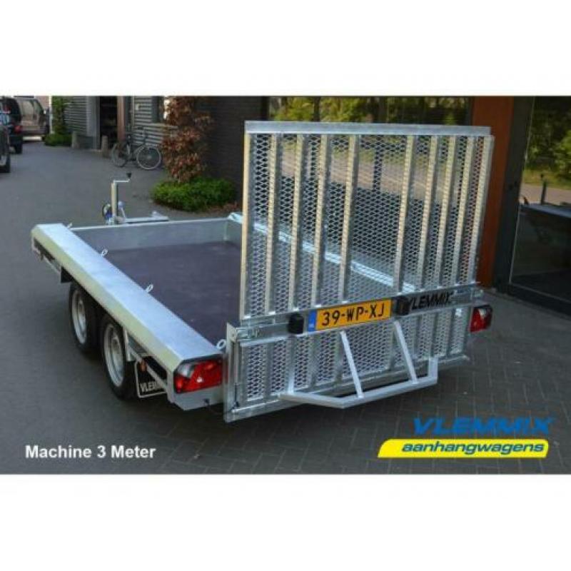 Nieuwe Vlemmix Machinetransporter Transporter VOORRAAD