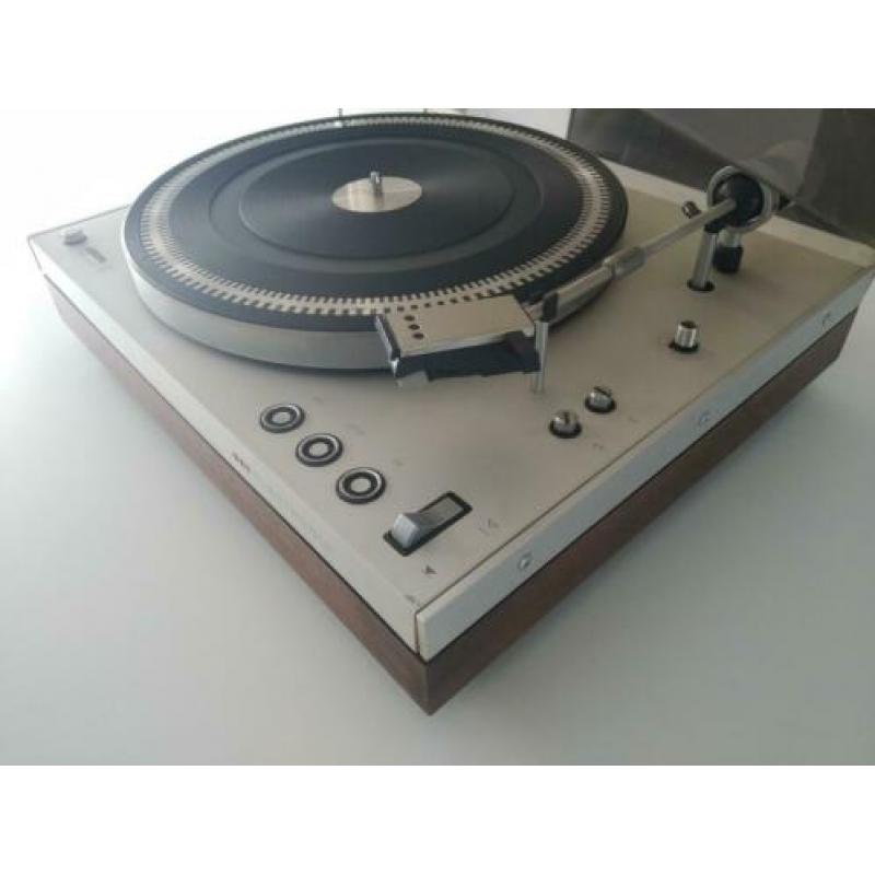 Vintage Philips 212 Elektronic Platenspeler - 1971/1976