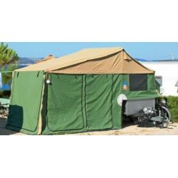 3dog trailer vouwwagen incl keuken voortent enz