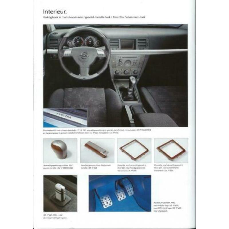 Opel Vectra Stationwagon i line Irmscher folder 2004