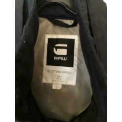 Jas Gtar RAW, donkerblauw, maat Small