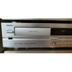 In zeer goede staat verkerende Denon DRS-640 cassettedeck.
