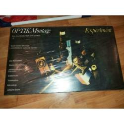 OPTIK Montage Experiment nieuw in plastic vintage baukasten