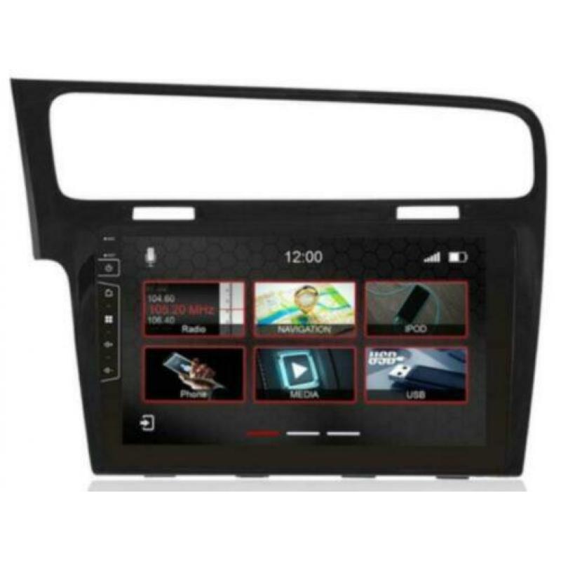 Navigatie VW Golf 7 2012 10.1 Touchscreen parrot carkit tmc