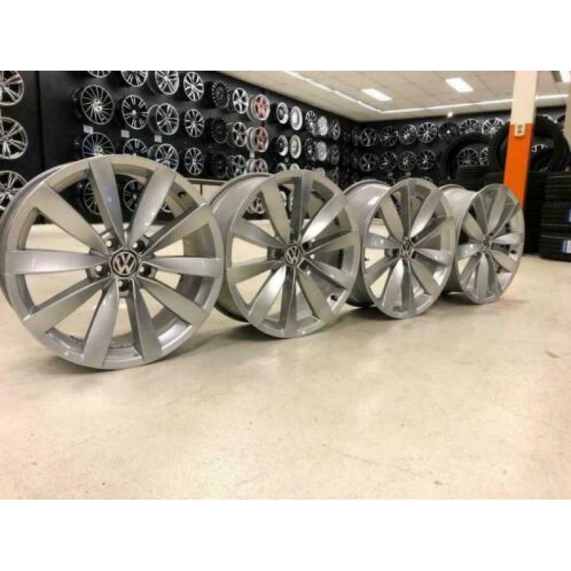 19 inch originele VW Scirocco LUGANO velgen 5x112 !!