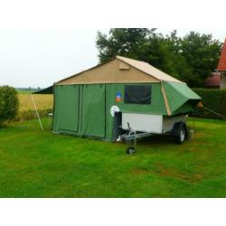 3dog trailer vouwwagen incl keuken voortent enz
