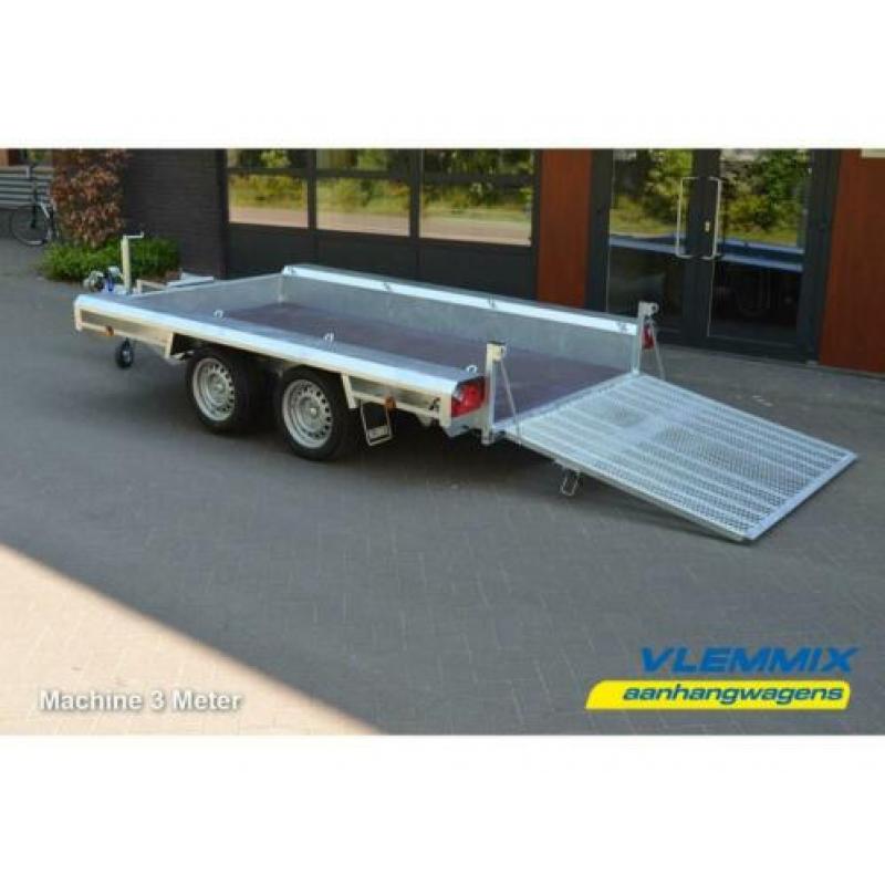 Nieuwe Vlemmix Machinetransporter Transporter VOORRAAD
