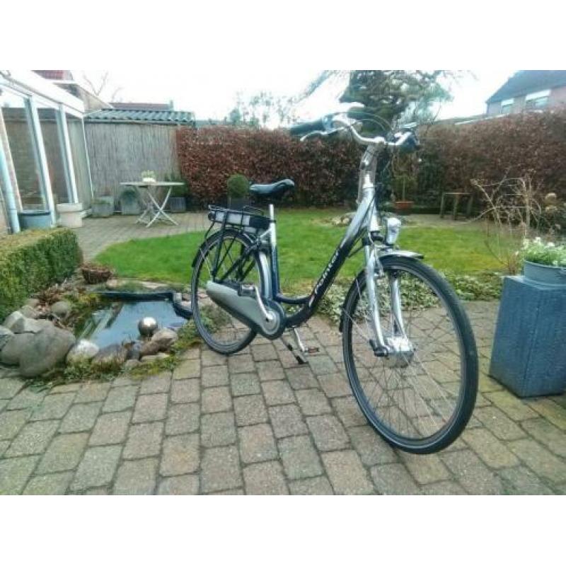 Elektrische damesfiets (laag model)