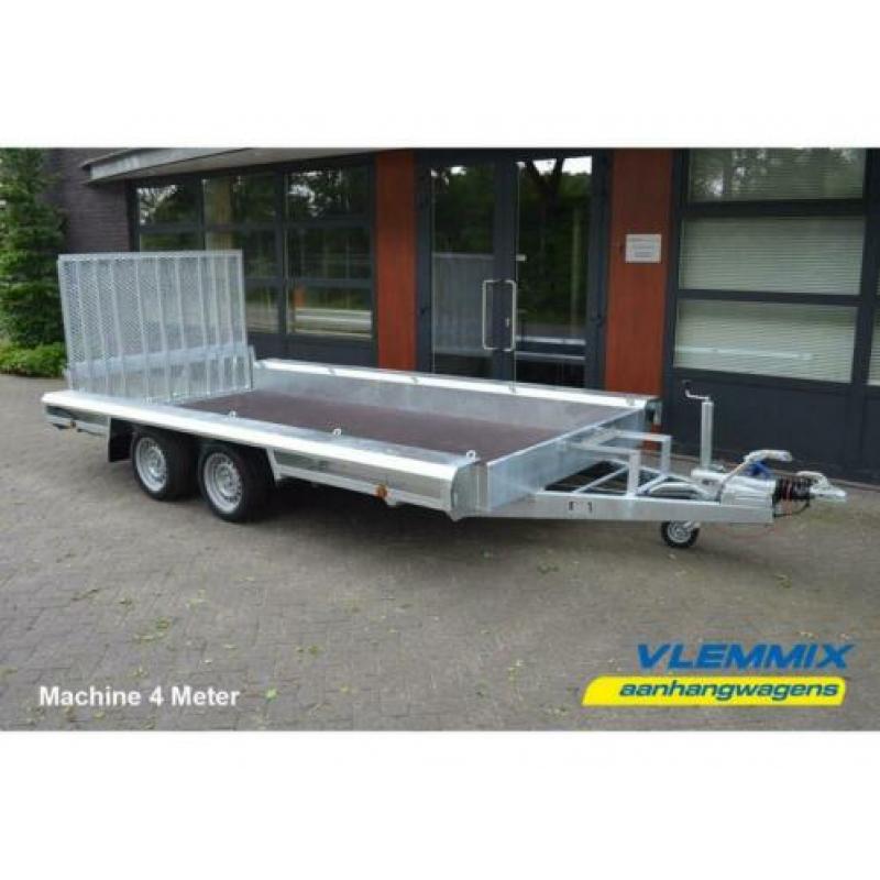 Nieuwe Vlemmix Machinetransporter Transporter VOORRAAD