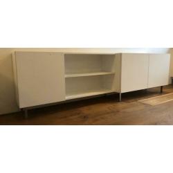 MOET WEG!!!! Mooie witte stevige dressoir 250cm breed