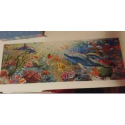 4 puzzels van 1000/500