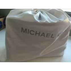Bruine leren Originele Michael Kors tas