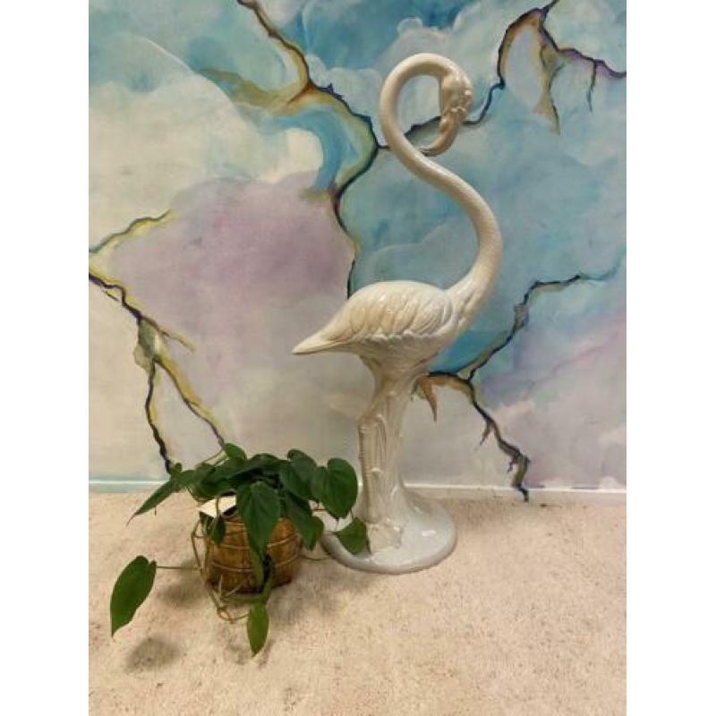 flamingo beeld vintage hollywood regency