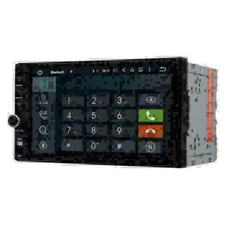 2din radio navigatie carkit 7 inch android 9.0 wifi dab+