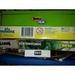 Partijtje supermarktverzamelingen starwars, minions, angrybi
