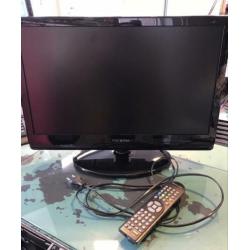 22 inch full HD LCD tv met DVD-speler van Viewpia