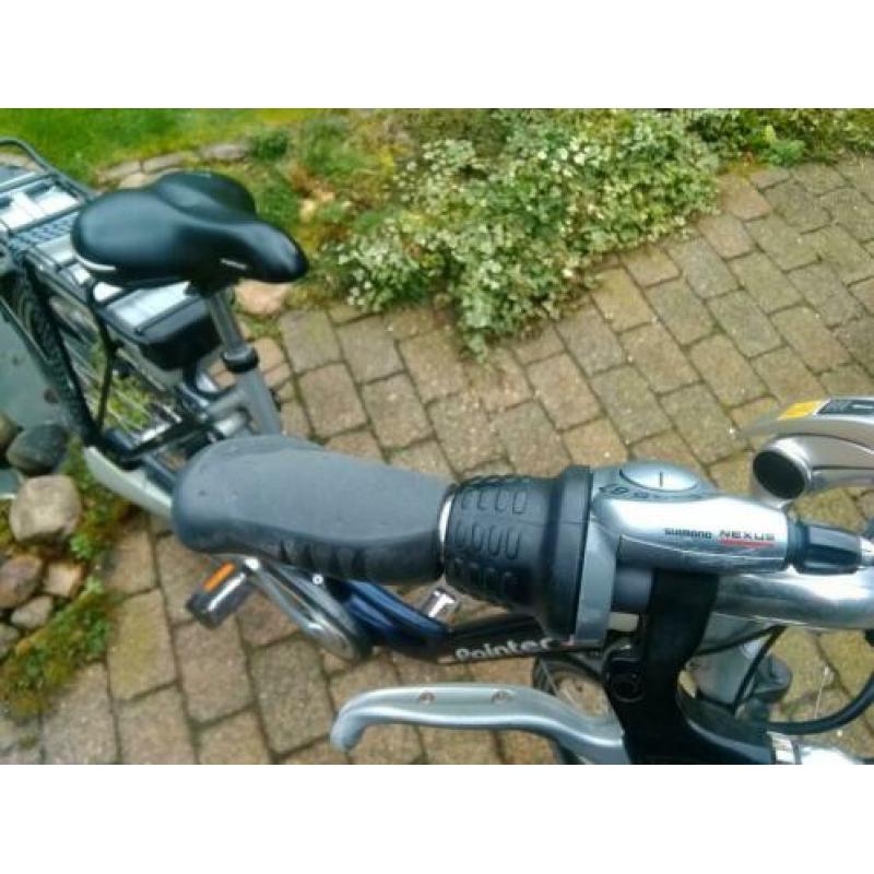 Elektrische damesfiets (laag model)
