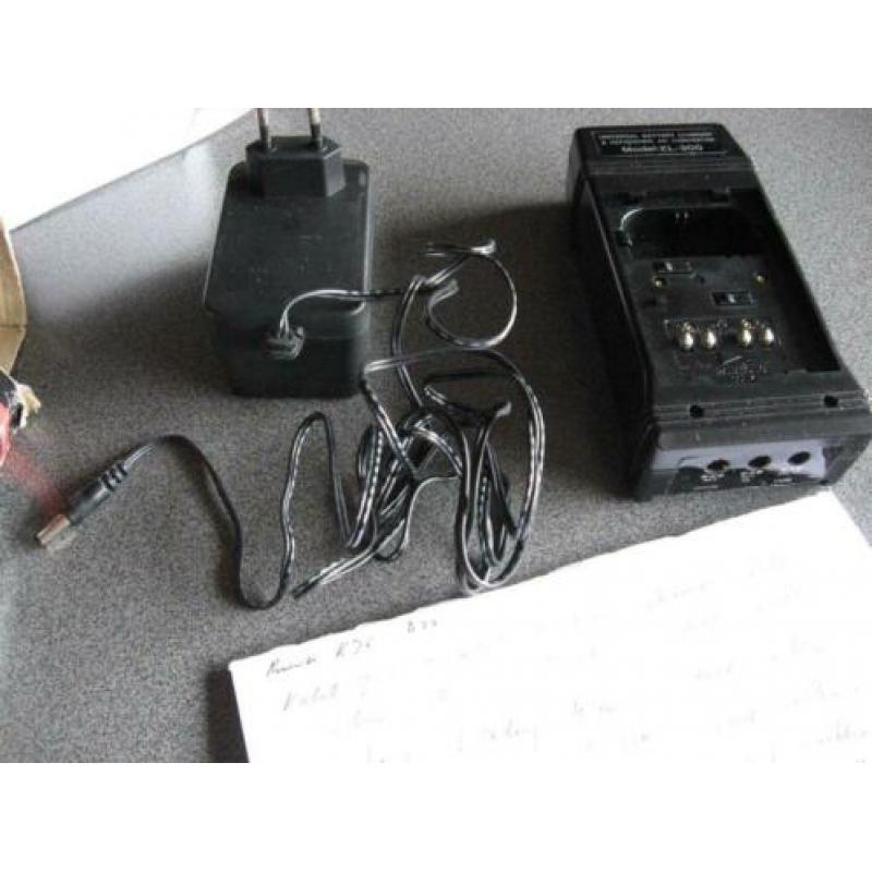 Batterijlader voor camcorder