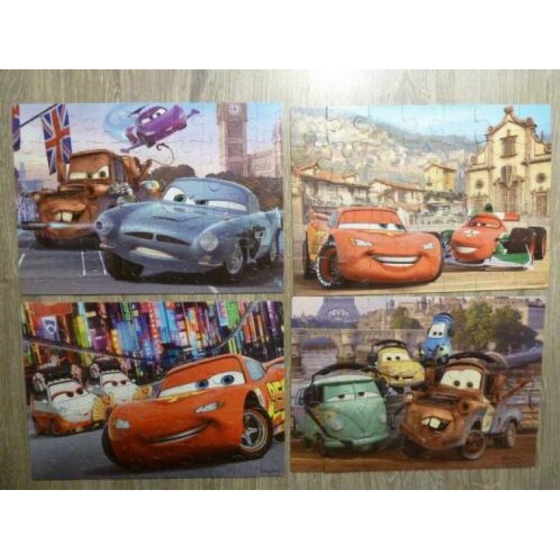 Cars puzzel 4 in 1