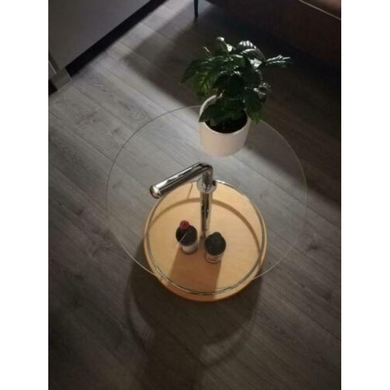 Glazen bijzettafel | serveertafel
