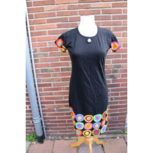 Jurk zwart cirkel Filosophie mt L/XL Nieuw