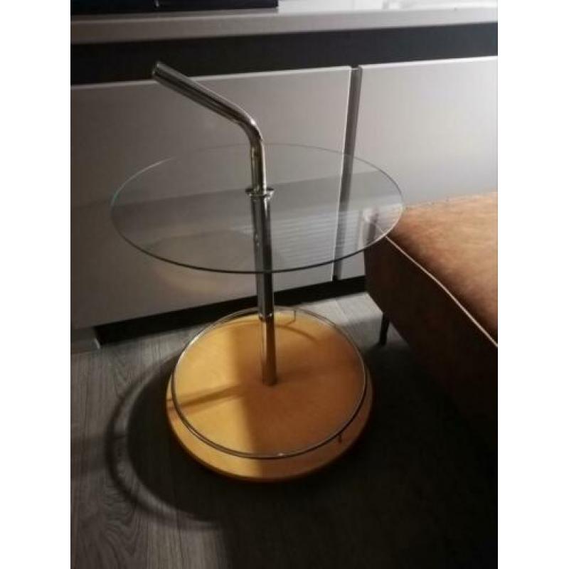 Glazen bijzettafel | serveertafel