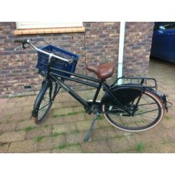 Popal 26 inch transportfiets met mandje en slot
