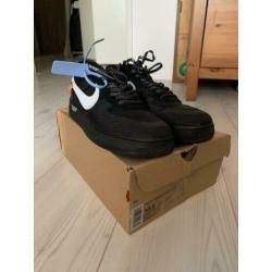 Nike x off white airforce 1 black