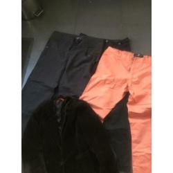 Kleding pakket 3 broeken 1 colbert. Maat 46
