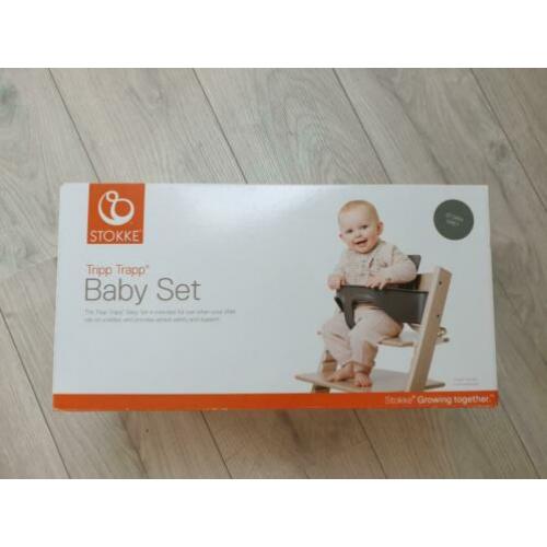 Babyset stokke storm grey