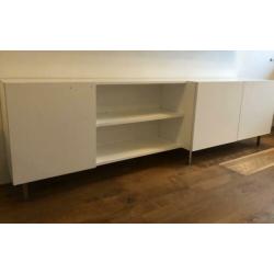 MOET WEG!!!! Mooie witte stevige dressoir 250cm breed