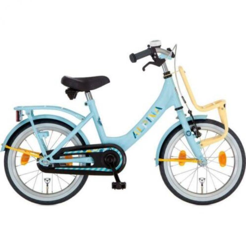 Alpina Clubb 16'', meisjesfiets, Blue Glow, NU € 229,-