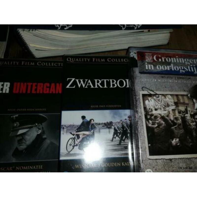 Partij oorlog boeken en DVD, s