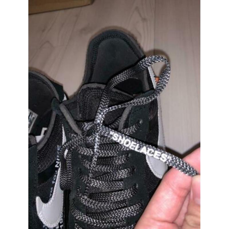 Nike x off white airforce 1 black