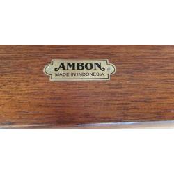 Stevige Salontafel / 2 lades / 1.3m lengte & 75cm breed !