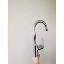 Grohe RVS Eurosmart New hoge wastafelkraan