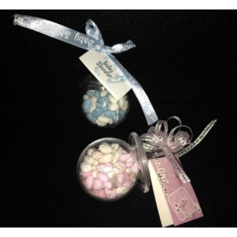 Bedankje speen geboorte-babyshower gevuld+kaartje=0,85