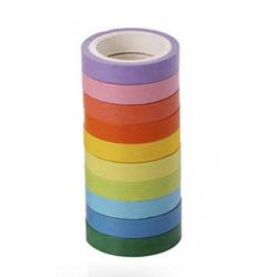 MASKING TAPE SET 10 rolletjes Nieuw