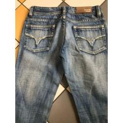 Diesel reckfly special flared jeans 26 blauw wijde pijpen