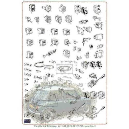 schakelaars voor in je classic mini cooper