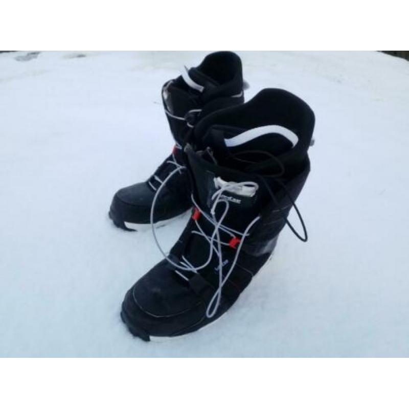 Snowboardschoenen maat 44, snowboard schoenen, snowboarden