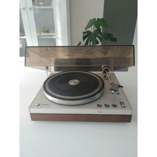 Vintage Philips 212 Elektronic Platenspeler - 1971/1976