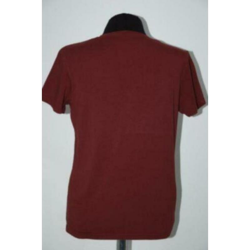 FILIPPA K. t-shirt, v-neck shirt, bordeaux, Mt. M