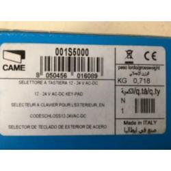 333. Came toegangscontrolesysteem Digital, aluminium - 001S5