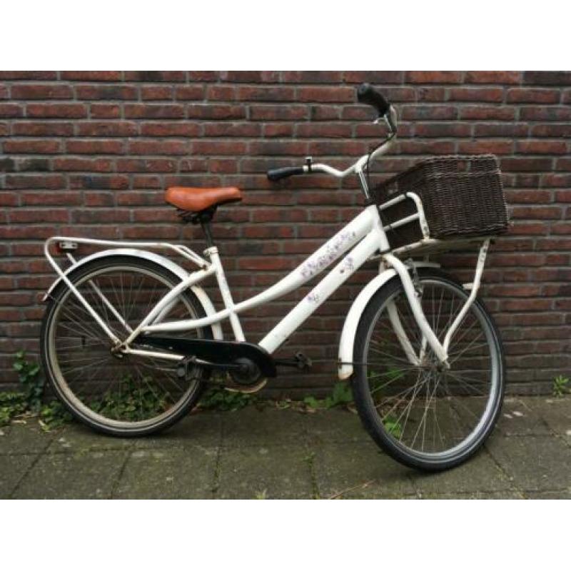 Meisjesfiets 26 inch met mand