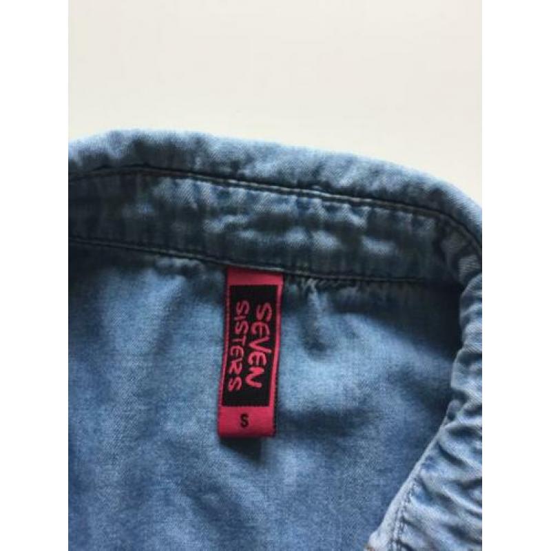 Spijkerblouse Seven Sisters maat 36