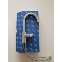 Grohe RVS Eurosmart New hoge wastafelkraan