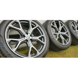 21" originele BMW X5 X6 G05 G06 M741 zomer breedset velgen