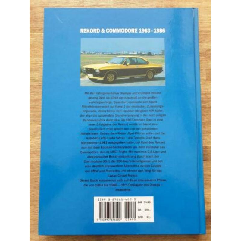 Opel Rekord & Commodore 1963-1986 / Dietz - Heel